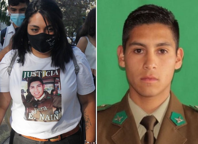 Viuda del carabinero Nain demanda al Estado por falta de servicio y exige millonaria indemnización