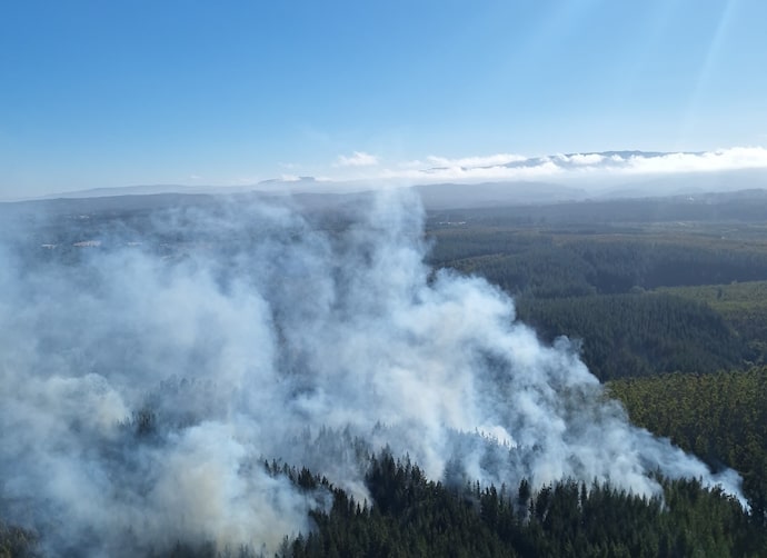 Corma acusa ocho incendios intencionales en Los Álamos: pide refuerzo policial y fiscal de dedicación exclusiva