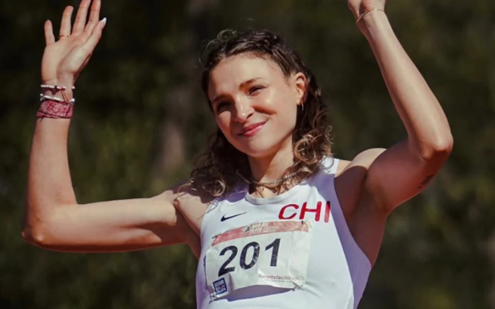 Martina Weil salió tercera en los 300 metros de la Diamond League en Indonesia