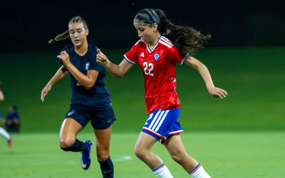 La Roja femenina sub 17 cayó ante Estados Unidos en su segundo amistoso por Atlanta