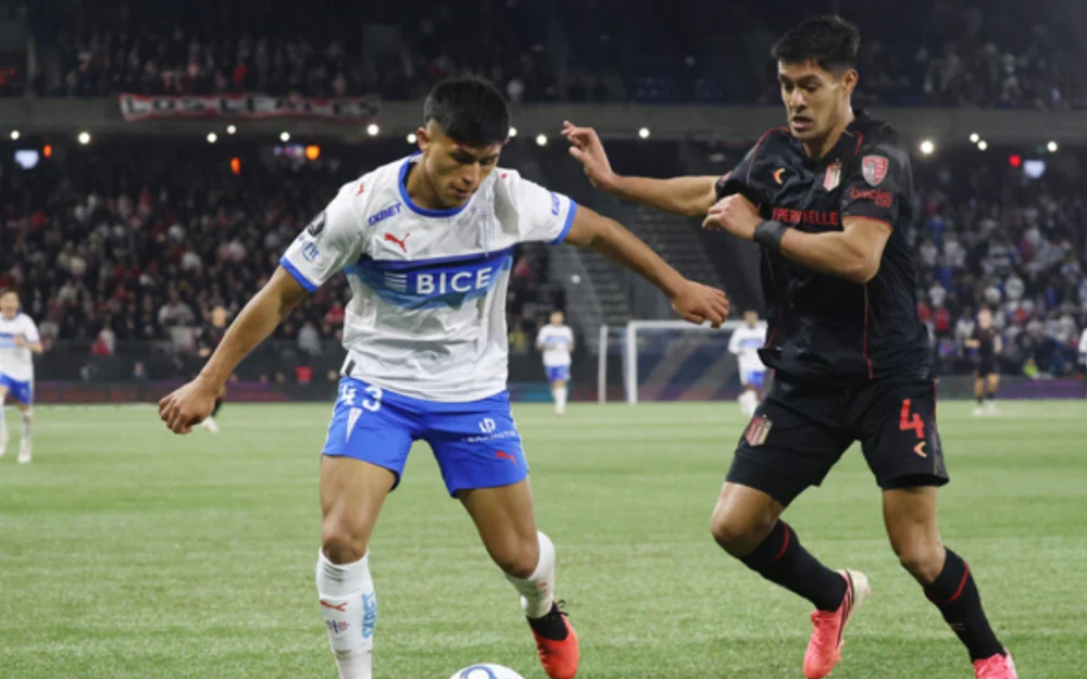 Detrás de Alexis: Amaro Pérez se convirtió en el segundo chileno más joven en Copa Libertadores