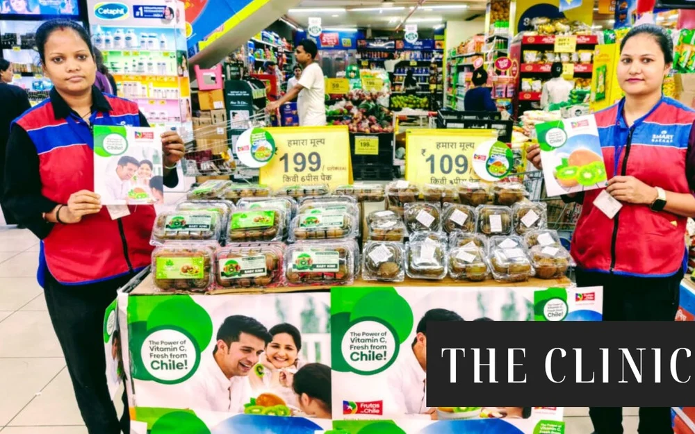 “India es un mercado cada vez más importante para la fruta chilena”: Los kiwis chilenos debutan en cadena de supermercados premium del país asiático