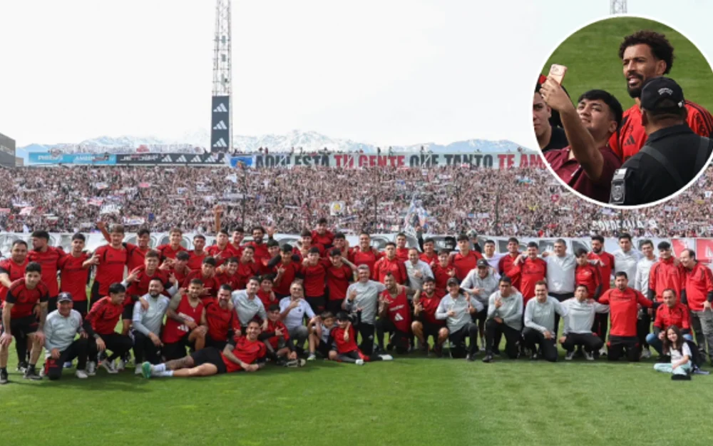 Colo Colo realizó masivo arengazo en el Monumental de cara al Superclásico con la U