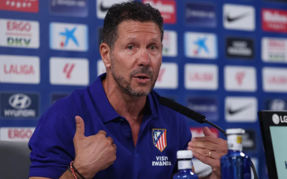 Simeone y la polémica por Julián Alvarez: Lo necesitamos, lo vamos a cuidar y a estar con él