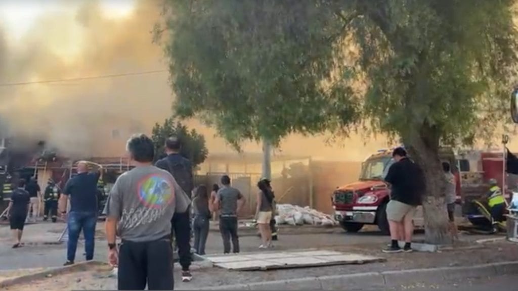 Desgarrador incendio en La Florida deja 10 casas en ruinas