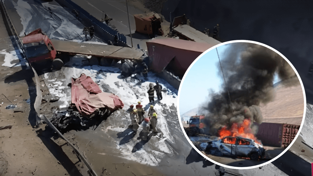 Impactante choque en Iquique: un fallecido y cuatro heridos nuevos detalles