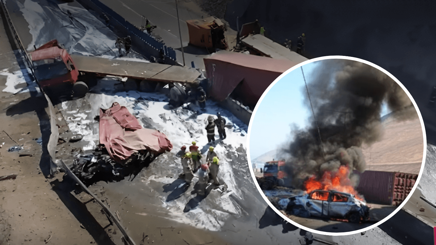 accidente Cuesta El Pampino - Impactante choque en Iquique: un fallecido y cuatro heridos nuevos detalles