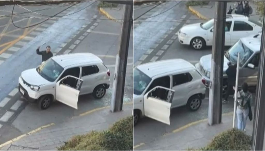 Choque y Pelea de Choferes en Providencia Desata Caos Vehicular