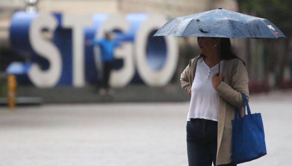 Sistema Frontal en Santiago: Pronóstico de Lluvias y Temperaturas