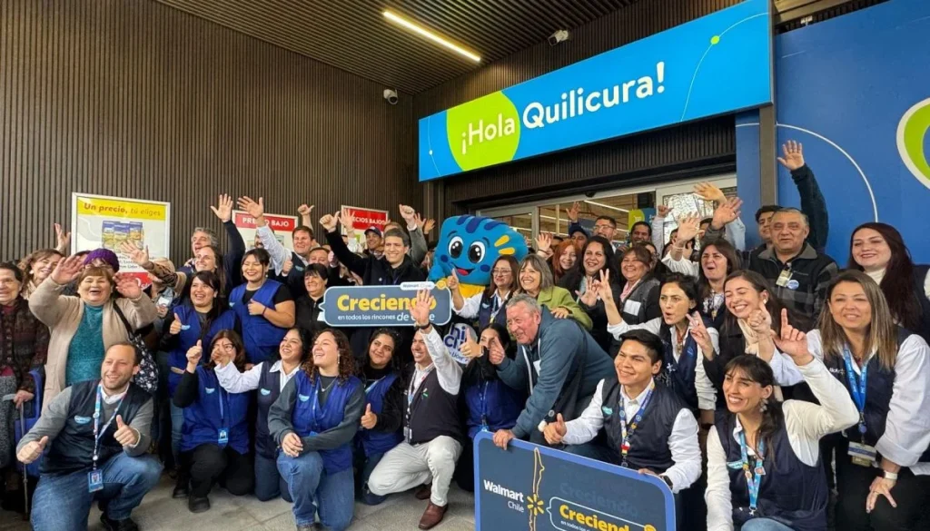 Walmart Abre Su Sucursal 399 con Nuevo Supermercado en Quilicura