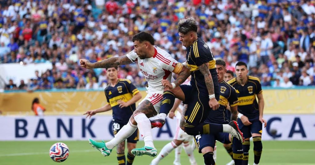 Palacios clave en empate de Boca en Mundial