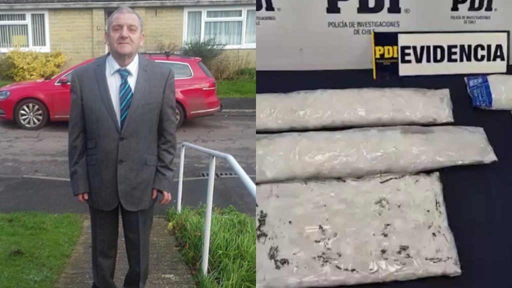 Detienen a Jubilado Británico con 5 Kilos de Droga en Santiago
