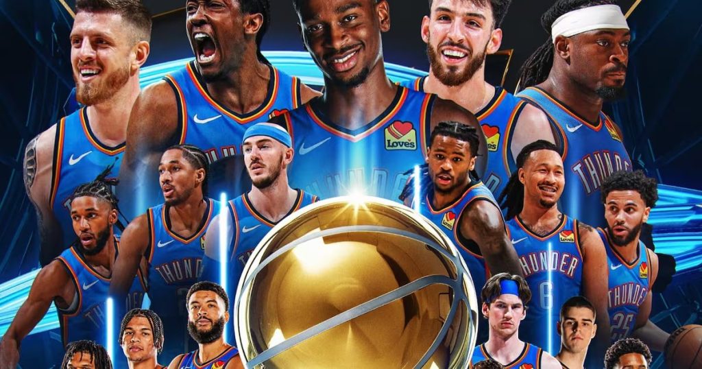 Oklahoma City Thunder gana su primer título de la NBA