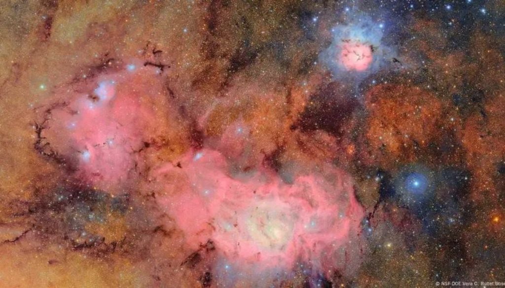 Fotos Inéditas del Observatorio Vera Rubin revelan maravillas cósmicas