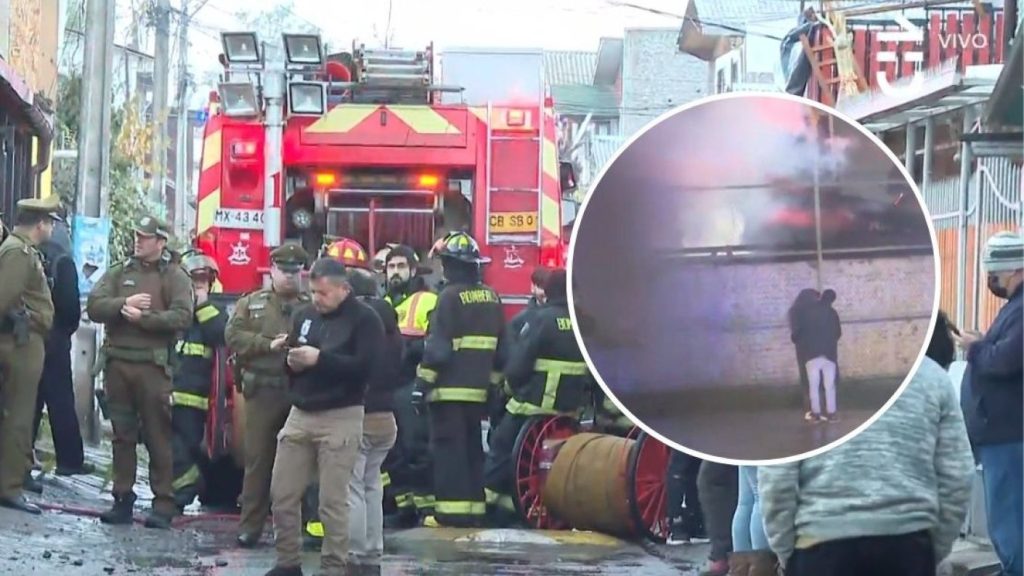 Impactante Tragedia en San Bernardo: Incendio Cobra Tres Vidas