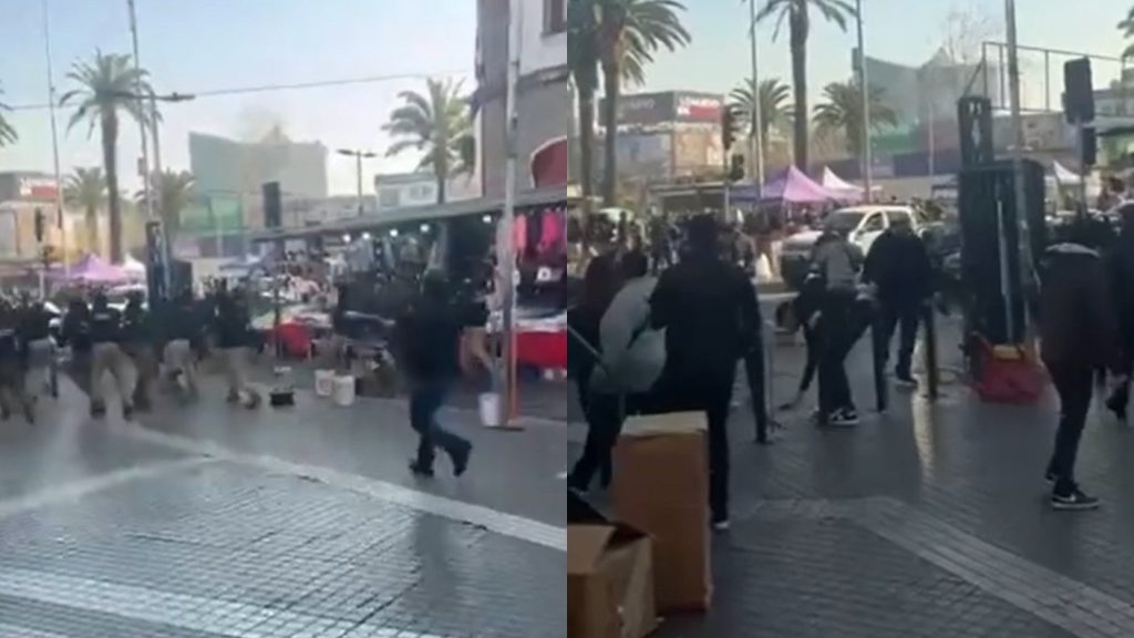 Conflicto en Meiggs: Tensión entre Ambulantes y Guardias