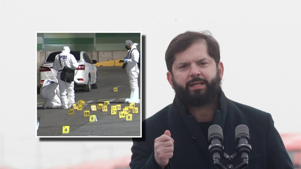 Presidente Boric promete justicia tras doble homicidio en La Granja