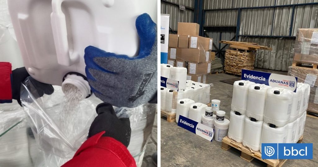 Decomiso de 783 Kilos de Químicos en San Antonio Alerta a Chile