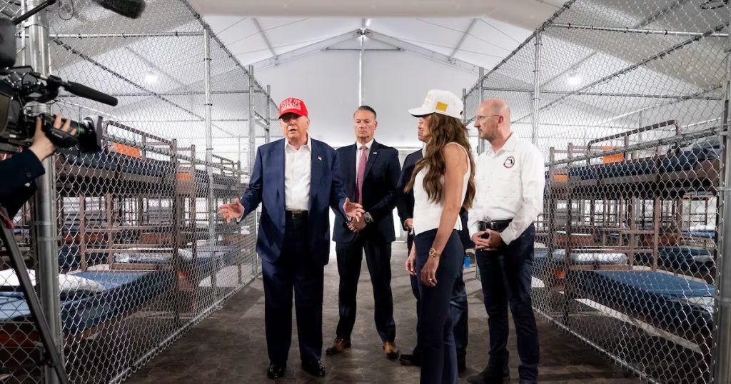 Graves acusaciones sobre condiciones en centro de detención en Florida.