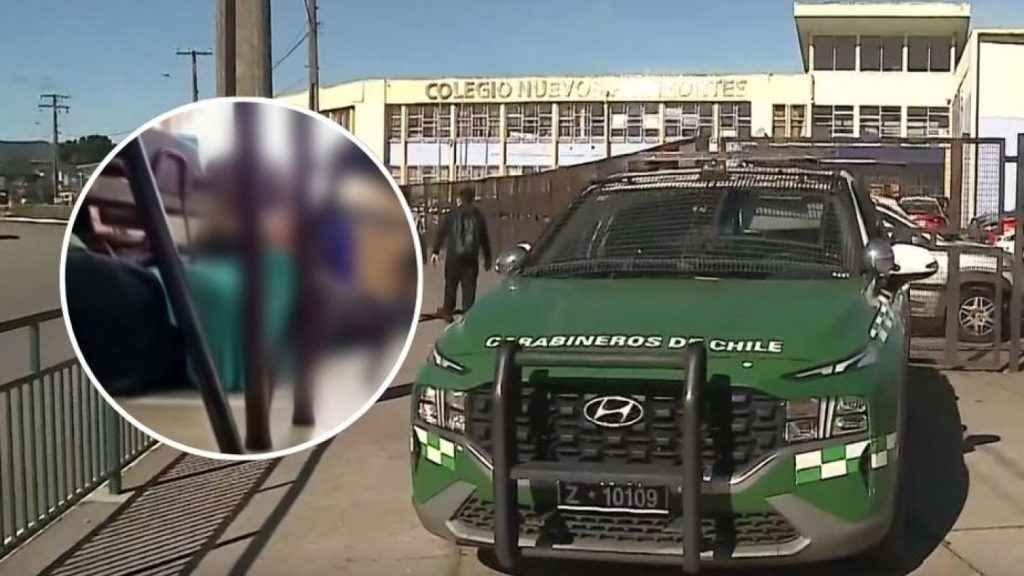 Adolescente arrestado tras violenta balacera en liceo chileno
