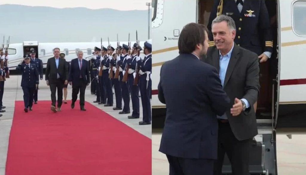 El Presidente de Uruguay llega a Chile para la cumbre democrática