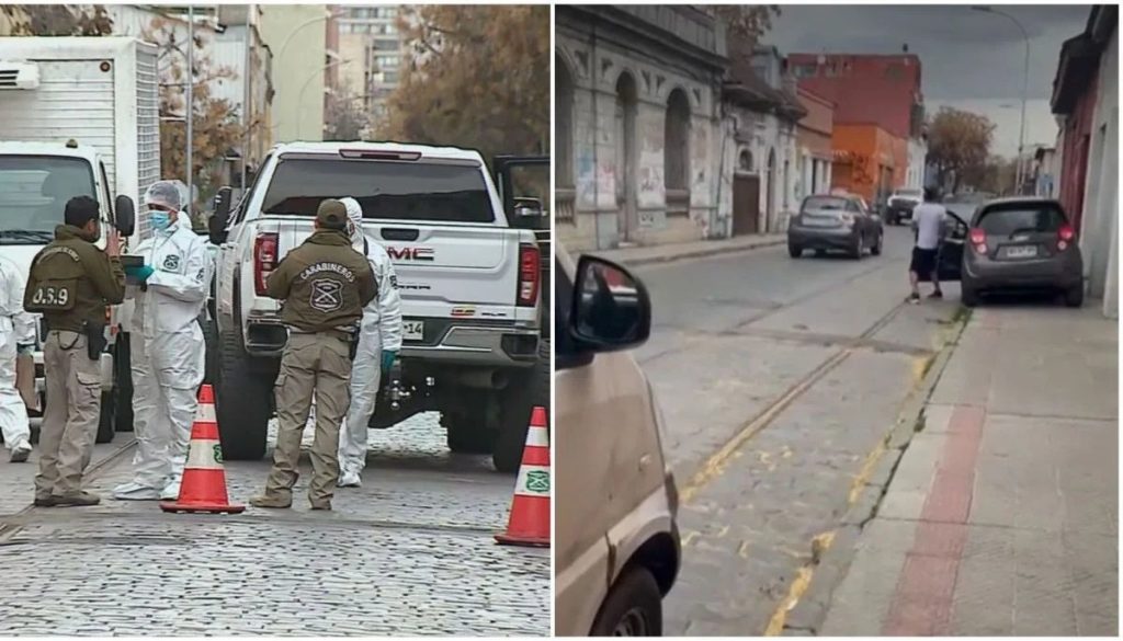 Enfrentamiento con Carabineros deja dos detenidos en Barrio Yungay