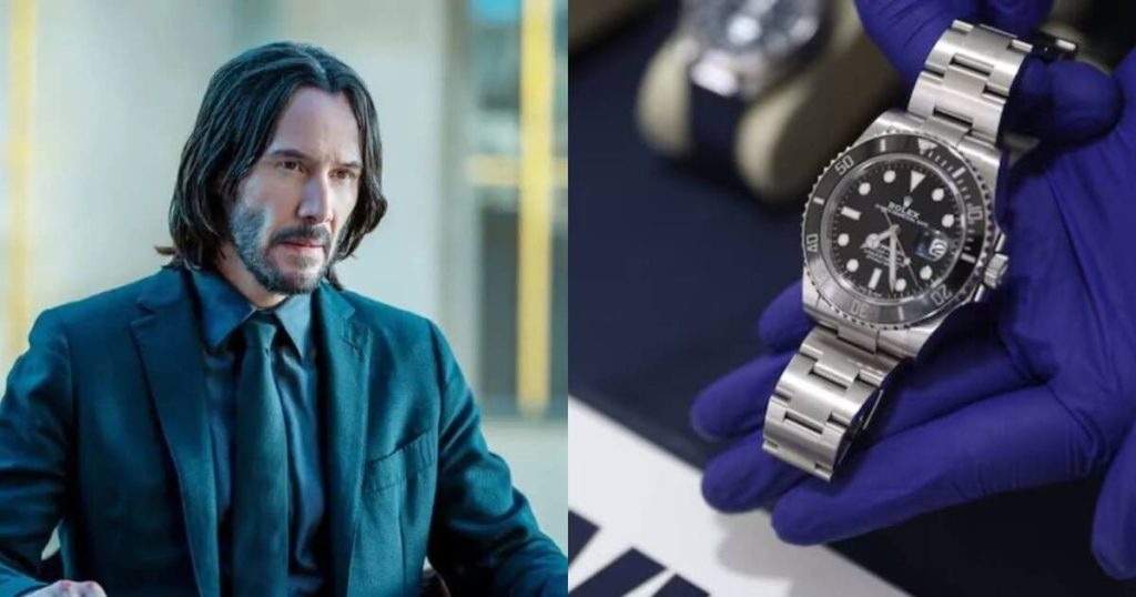 Relojes robados de Keanu Reeves regresan a sus manos