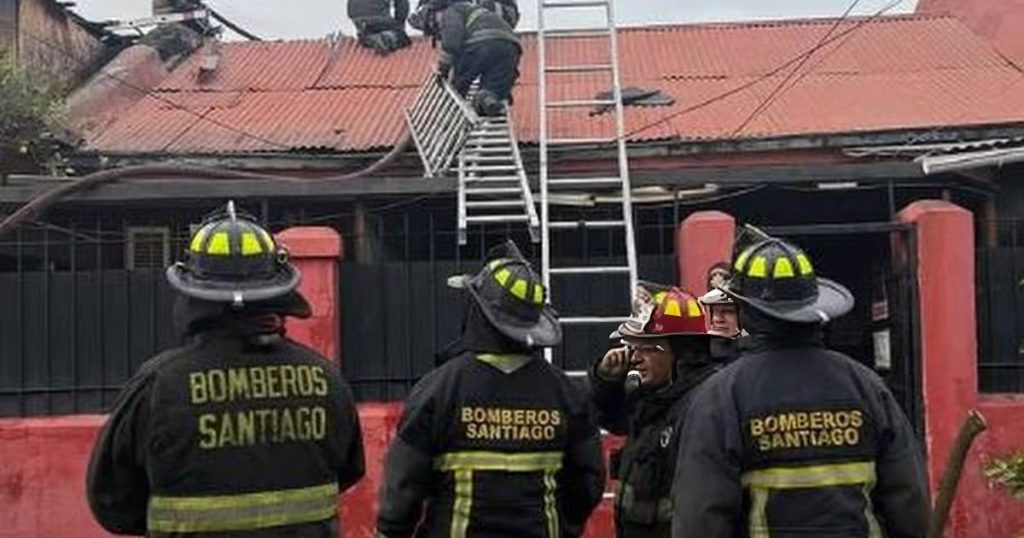 Incendio en la Casa de los Padres de Valentina Toro en Santiago