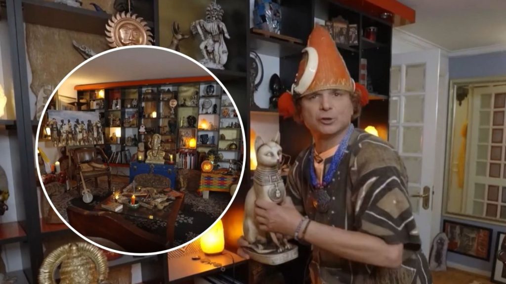 Jorge Said deslumbra con su exótica colección en televisión nacional