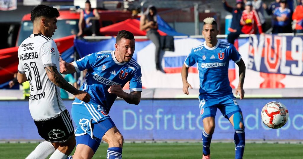 Alentadores Números de la U Frente a Colo Colo en el Superclásico