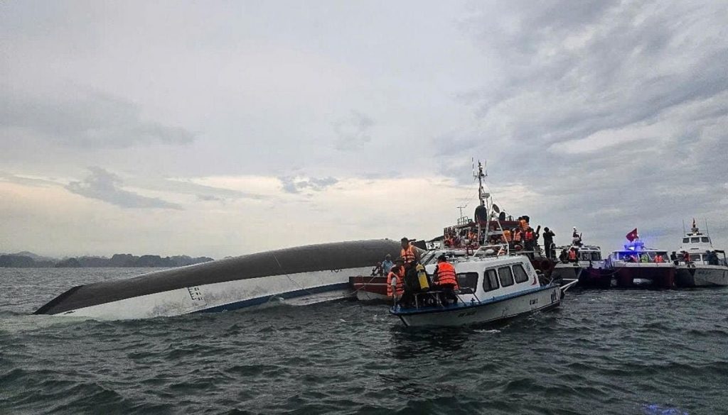 Tragedia en Vietnam: Naufragio Turístico Deja 38 Muertos
