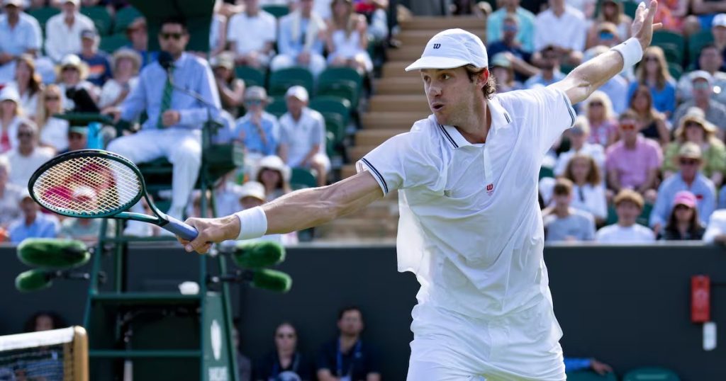 Nicolás Jarry deslumbra con aces en Wimbledon 2025