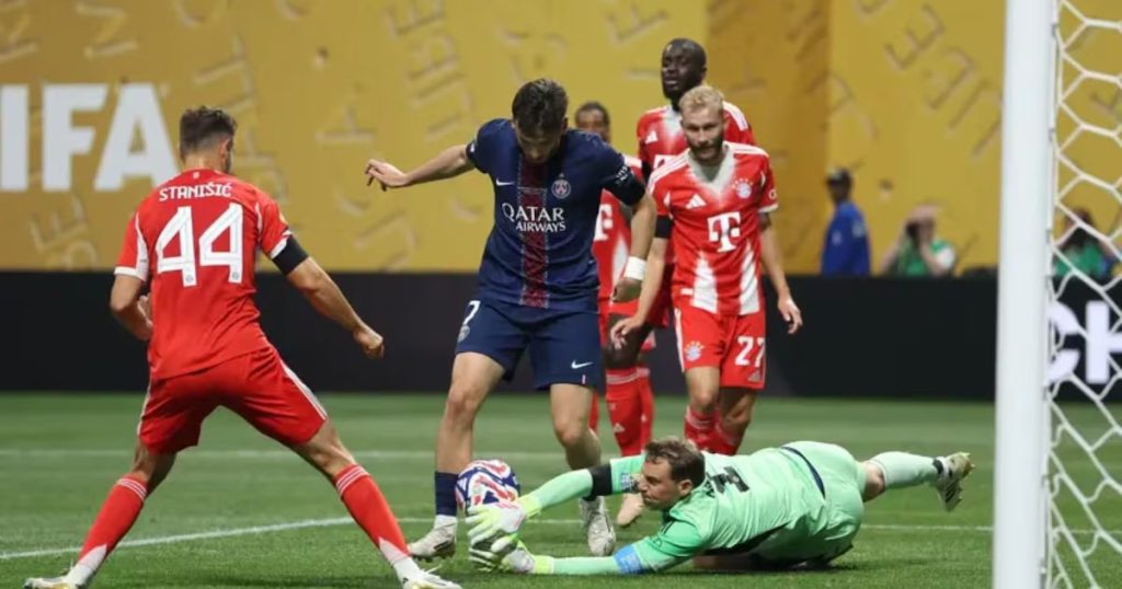 PSG avanza a semifinales del Mundial de Clubes venciendo al Bayern