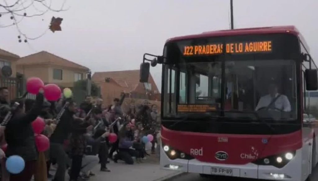 Nuevos Recorridos de Red Movilidad Transforman Santiago