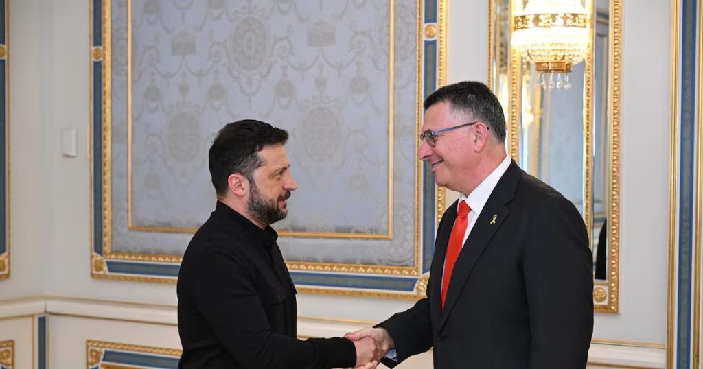 Zelenski e Israel refuerzan la defensa aérea de Ucrania