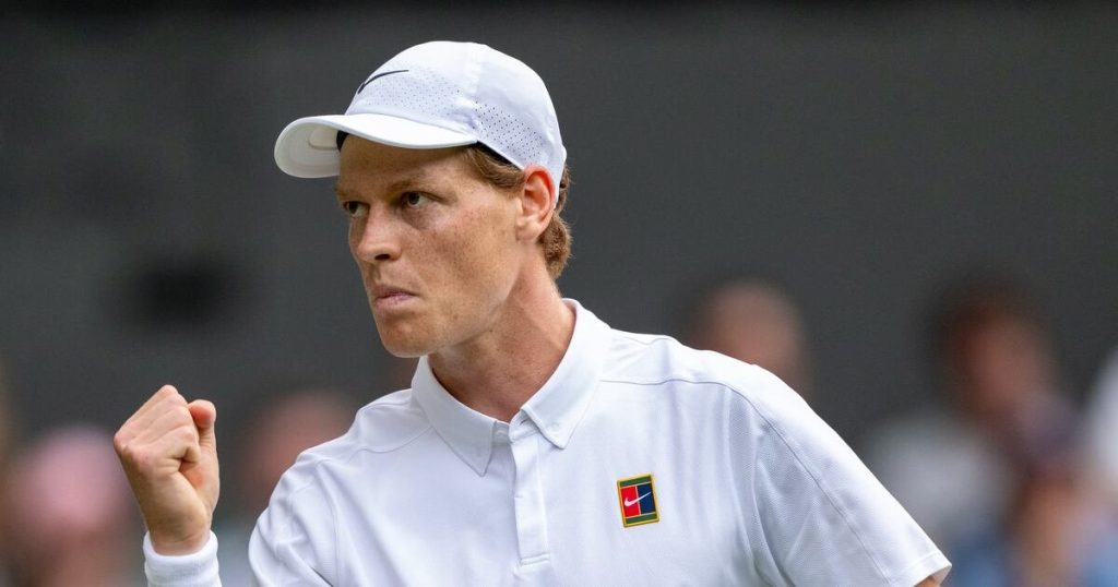 Jannik Sinner llega a la final de Wimbledon tras vencer a Djokovic.