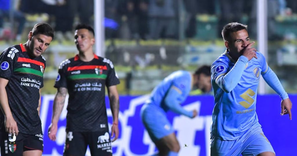 Palestino cae ante Bolívar: duro revés en la Sudamericana