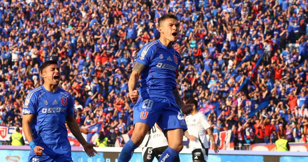 Universidad de Chile vence a Colo Colo y reaviva la liga chilena