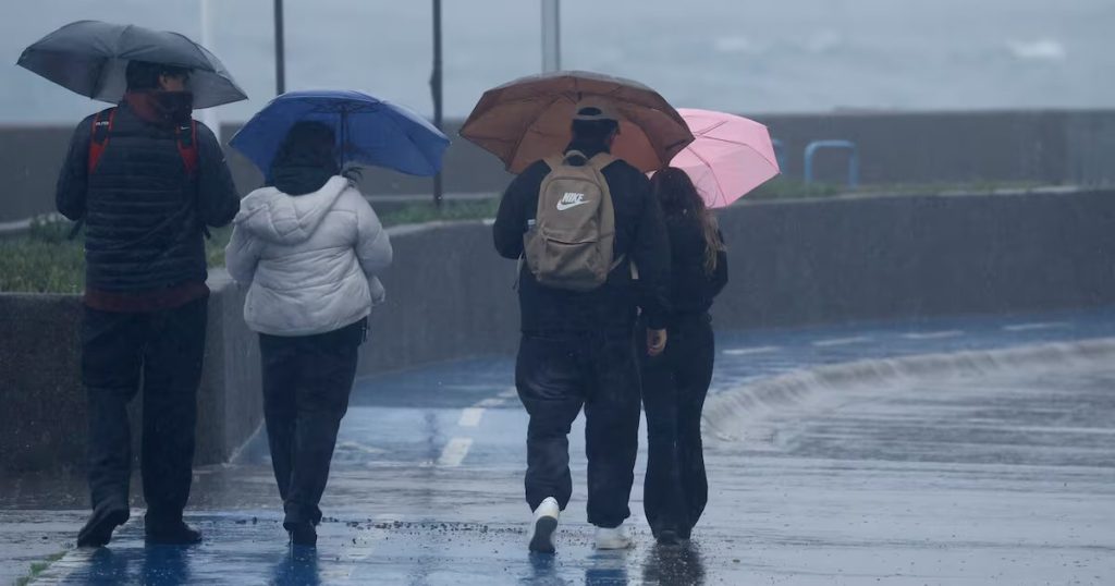 Lluvias intensas y riesgo de aluviones en el sur de Chile