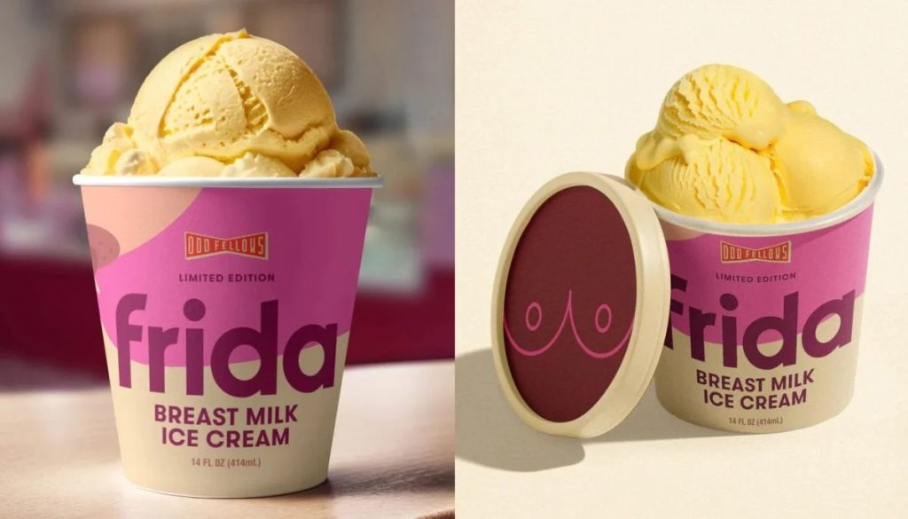 Helado con Sabor a Leche Materna Sorprende en Estados Unidos