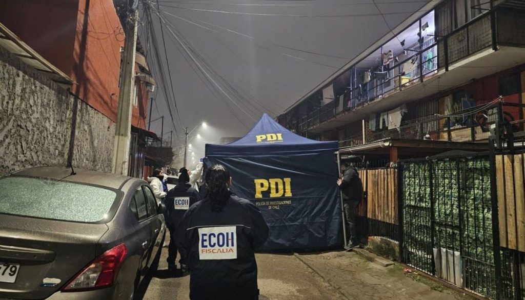 Impactante crimen en Puente Alto: hombre muere baleado en la calle.