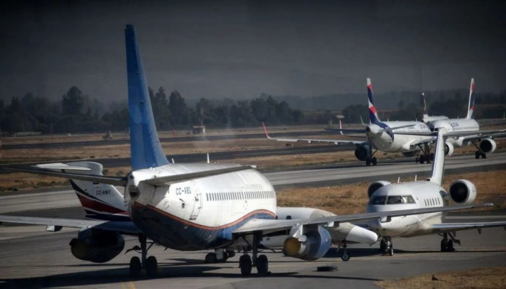 El servicio aéreo en Chile alcanza niveles históricos de eficiencia.