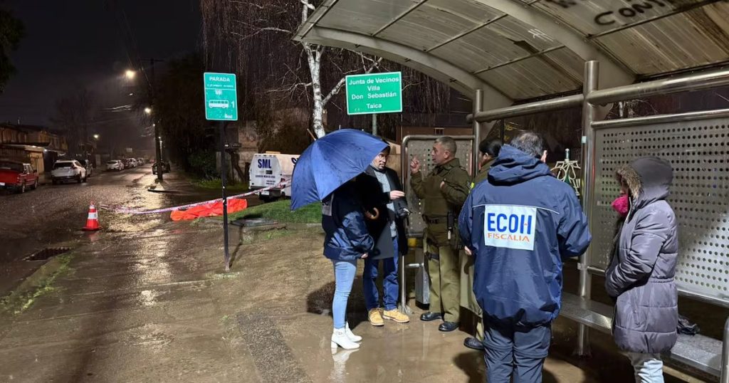 Tragedia en Talca: hombre apuñalado en plena calle.