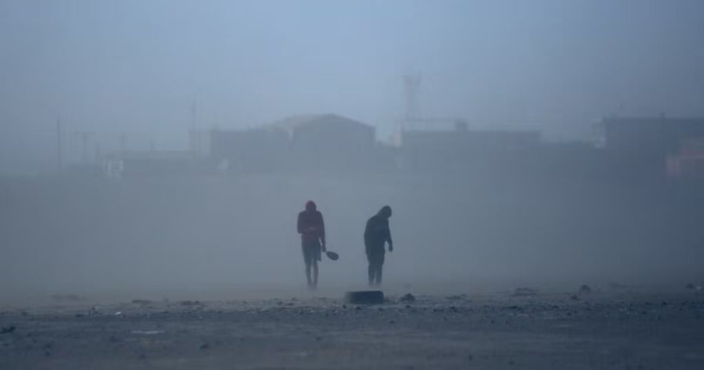 Vientos Fuertes Azotan el Norte de Chile con Ráfagas de 90 km/h