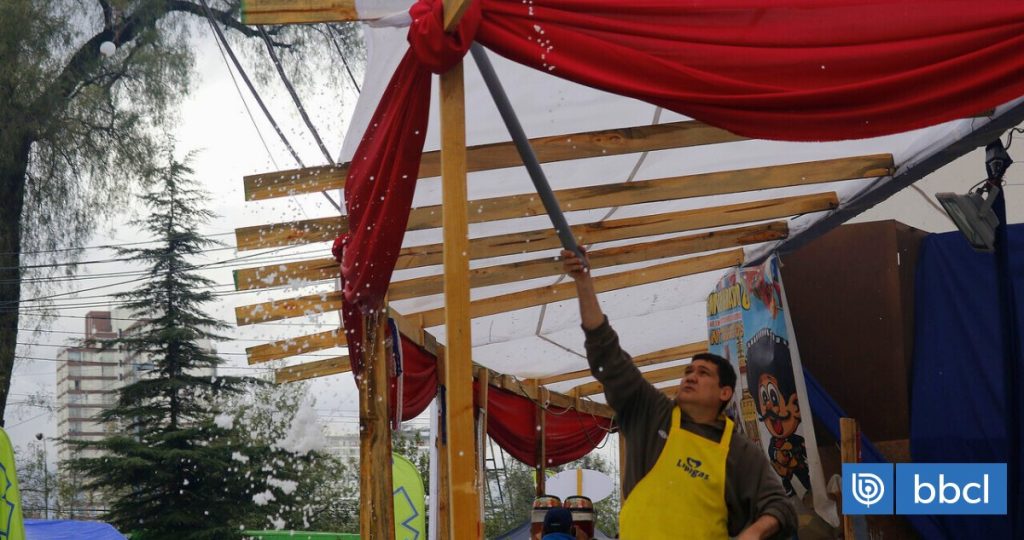 Sistema frontal afecta las Fiestas Patrias en Santiago