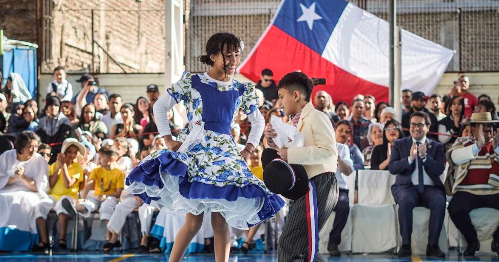 Celebración multicultural en la Escuela Libertadores de Chile
