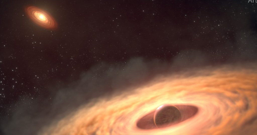 El Telescopio Webb Revela el Posible Nacimiento de Nuevas Lunas