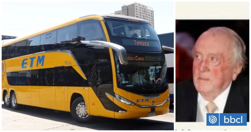 Fallece Gerardo Bohle, pionero del transporte interurbano en Chile.