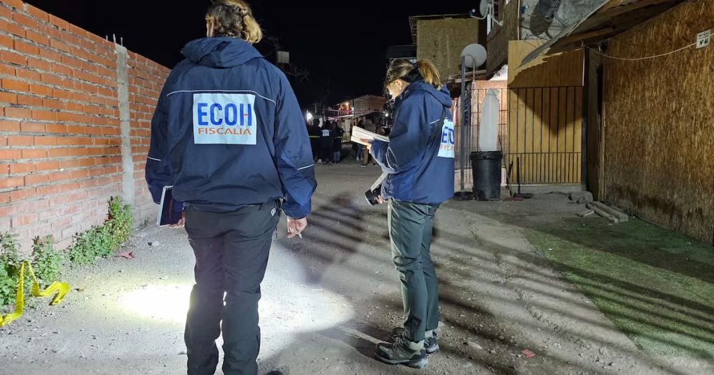 Impactante homicidio en Colina: joven extranjero es baleado.