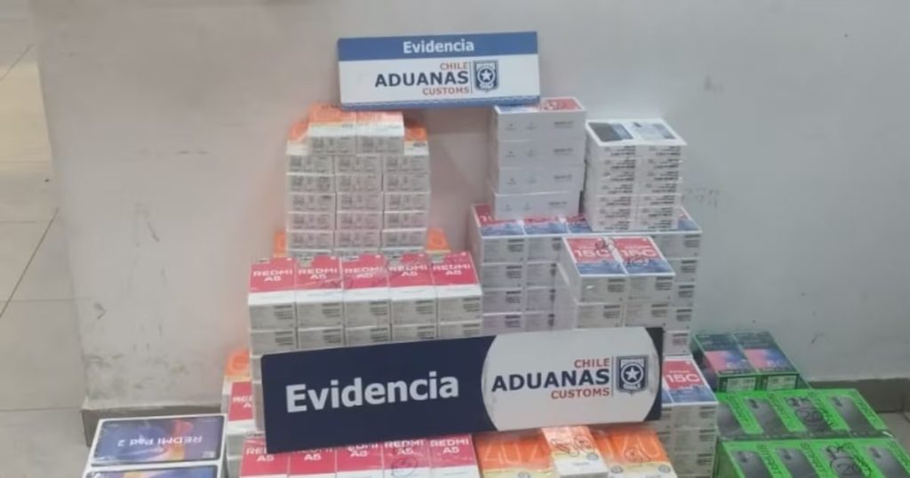 Inédita incautación de tecnología de contrabando en Chungará